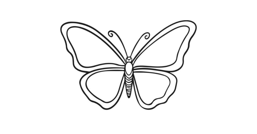 Mariposa dibujo