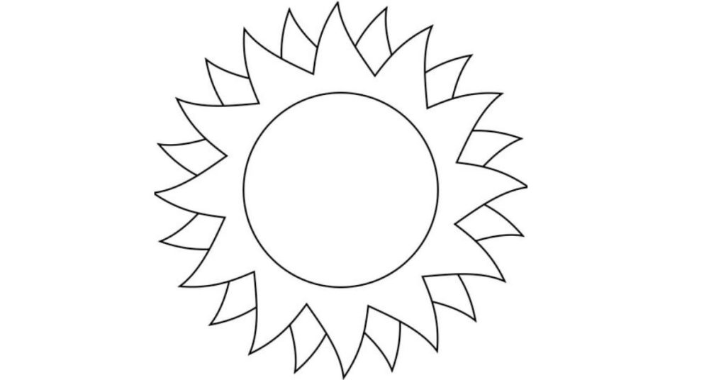 Sol dibujo